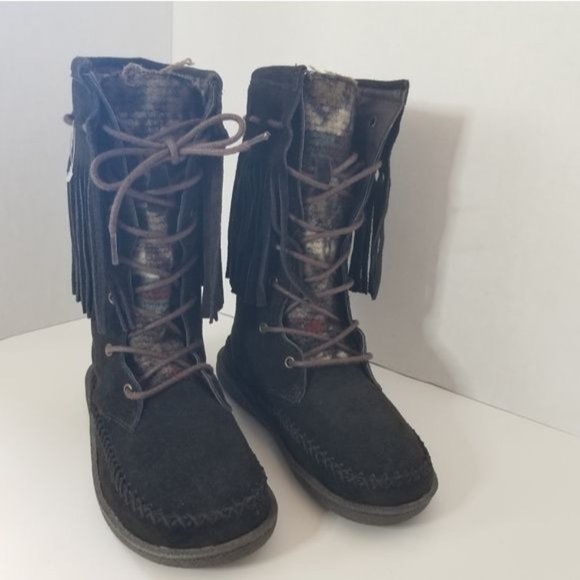 2 FOR 85 WoolRich Tassel Boots Womens Size 6 - Picture 4 of 7